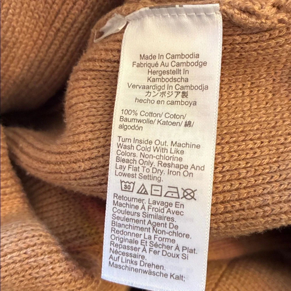 JCrew Emilie patch-pocket sweater lady jacket in heather acorn - Picture 8 of 10